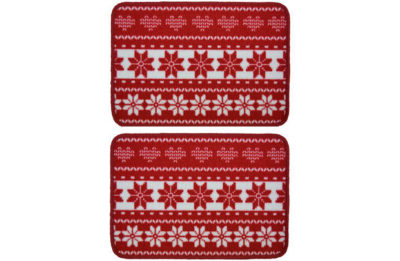 Pack of 2 Christmas Doormats.